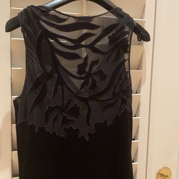 Velour Black dress - Picture 2 of 2